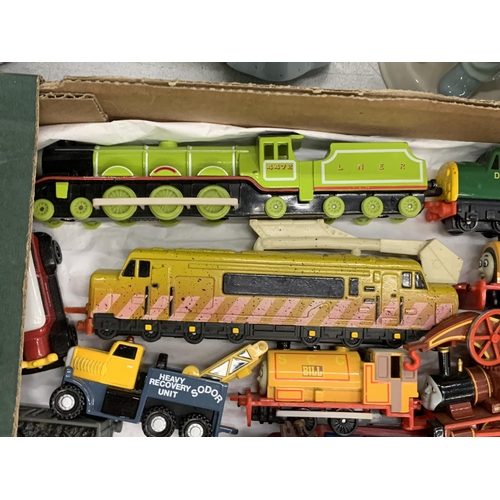 106 - A RARE COLLECTION OF 28 'THOMAS THE TANK ENGINE' AND FRIENDS