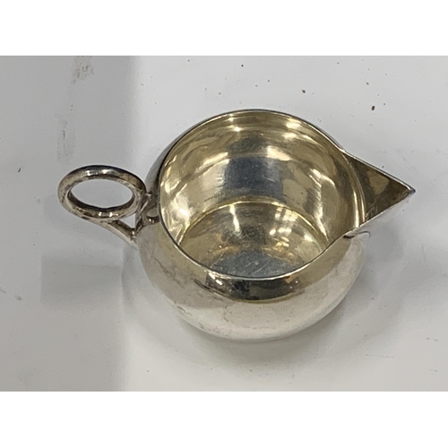 28 - A CONTINENTAL SILVER JUG GROSS WEIGHT 55.6 GRAMS