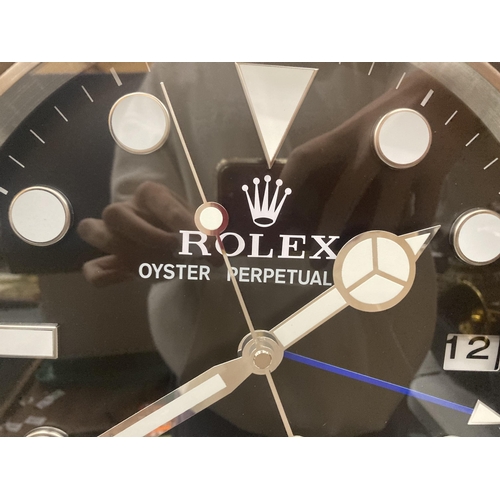 48 - A ROLEX DEALER'S WALL CLOCK