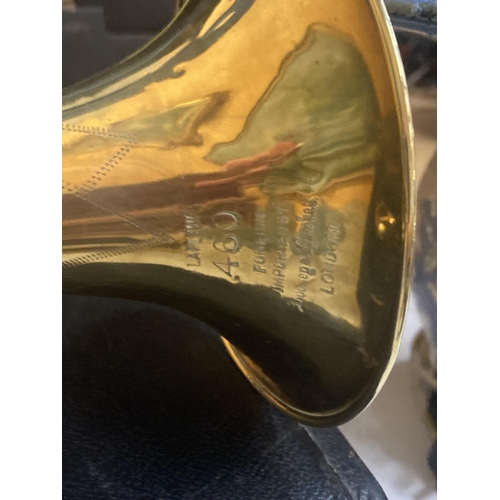 53 - A LA FLEUR 460 FOREIGN IMPORTED BY BOOSEY AND HAWKES LONDON TRUMPET IN HARD CASE