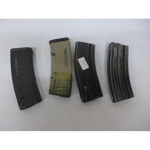 289 - FOUR MAGAZINES FOR SEMI AUTOMATIC RIFLES