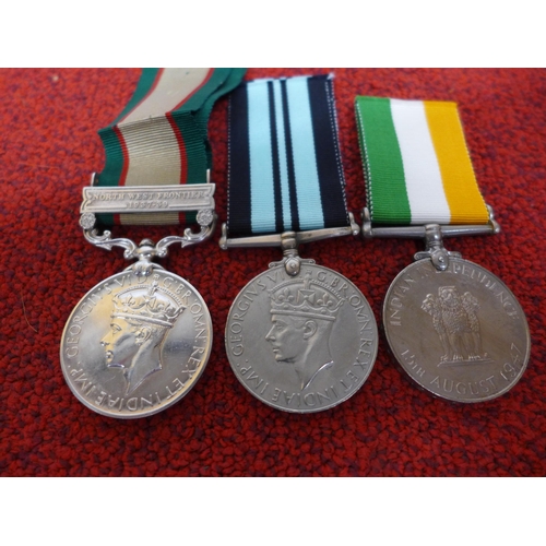 482 - A GEORGE VI INDIA GENERAL SERVICE MEDAL WITH NORTH WEST FRONTIER 1937 - 1938 BAR AWARDED TO 15621 SE... 