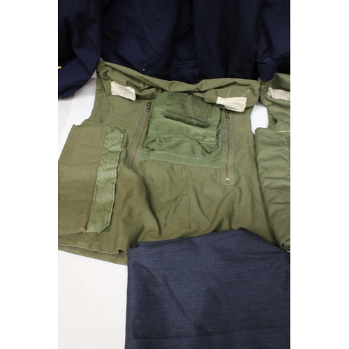 273 - COLLECTION OF MID TO LATE 20TH CENTURY RAF CLOTHING, TO INCLUDE FLYING SUIT, JACKETS ETC