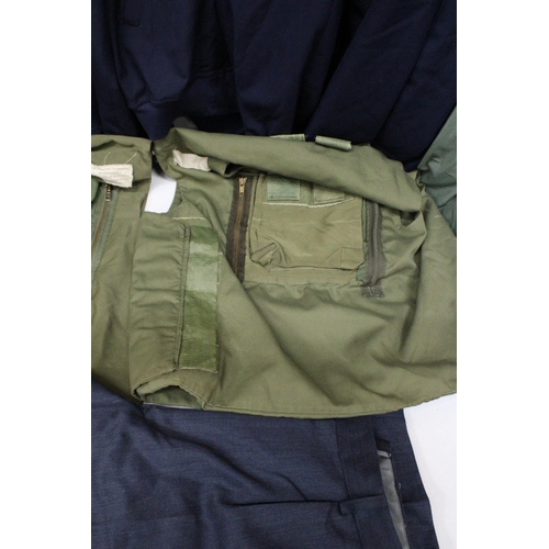 273 - COLLECTION OF MID TO LATE 20TH CENTURY RAF CLOTHING, TO INCLUDE FLYING SUIT, JACKETS ETC