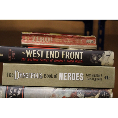 277 - TEN BOOKS ON THE WORLD WAR II AND VALOUR