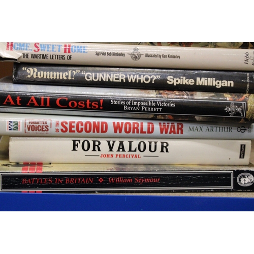 277 - TEN BOOKS ON THE WORLD WAR II AND VALOUR