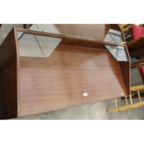 2906 - A RETRO TEAK REMPLOY DRESSING CHEST, 42