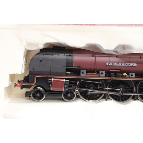 303 - A HORNBY OO GAUGE, 'DUCHESS OF BUCCLEUCH' LOCOMOTIVE LMS 4-6-2, NUMBER R2230 - BOXED