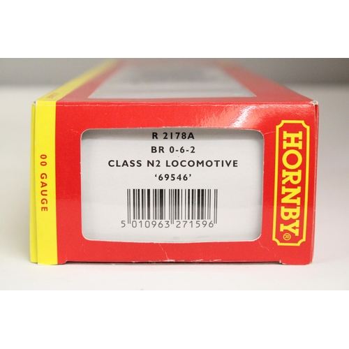 309 - A HORNBY OO GAUGE BR 0-6-2 CLASS N2 LOCOMOTIVE '69546' - BOXED