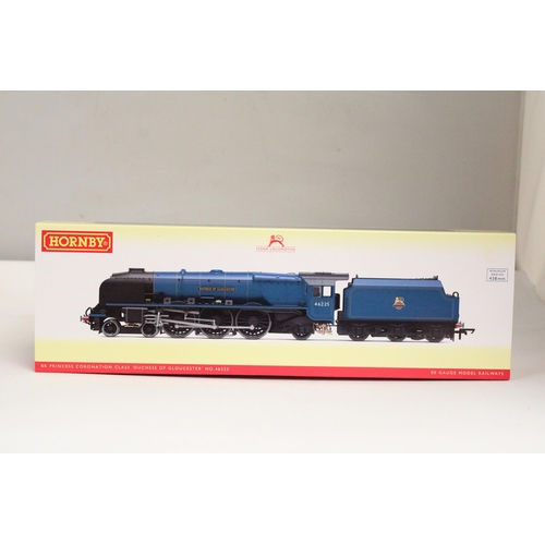 313 - A HORNBY OO GAUGE 'DUCHESS OF GLOUCESTER', BR PRINCESS CORONATION CLASS - R3682, AS NEW IN BOX