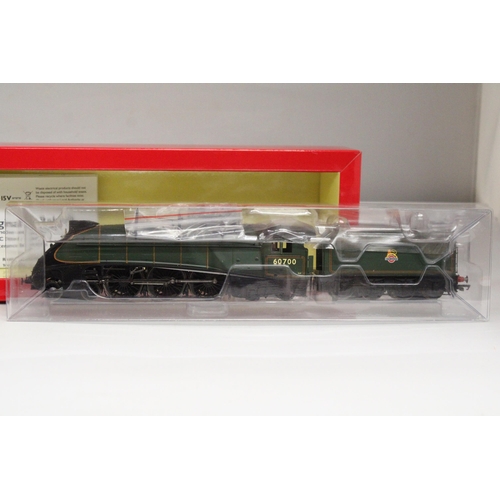 316 - A HORNBY OO GAUGE BR REBUILT CLASS W 1, 4-6-4 LOCOMOTIVE - R3844, AS NEW IN BOX