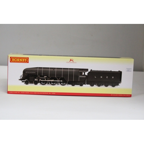 317 - A HORNBY OO GAUGE LNER CLASS W1, 'HUSH HUSH' 4-6-4 'BRITISH ENTERPRISE' - R3841, AS NEW IN BOX