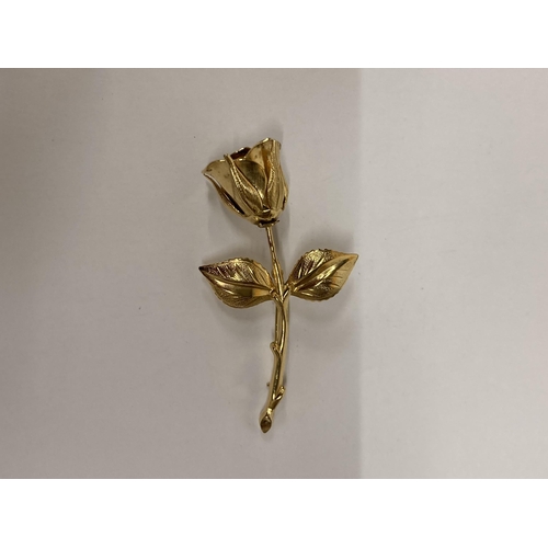 690 - A 'LEGEND OF THE CHRISTMAS ROSE' BROOCH, BOXED