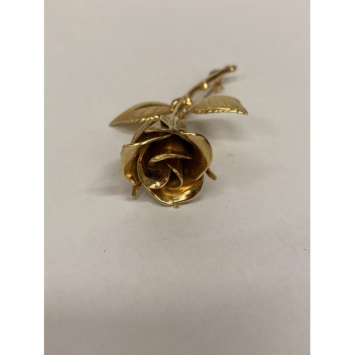 690 - A 'LEGEND OF THE CHRISTMAS ROSE' BROOCH, BOXED