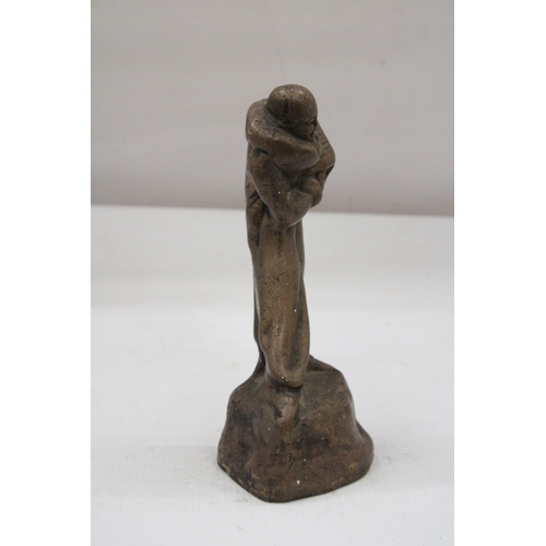 16 - A VICTORIAN BRONZE CLOWN DOORSTOP