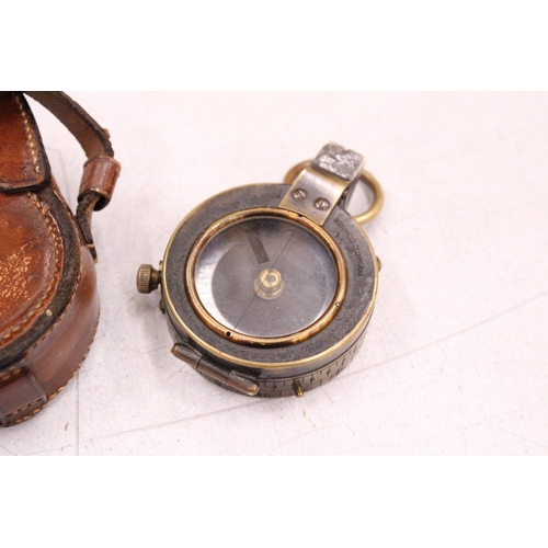 18 - A 1904 SHORT AND MASON PRE WW1 OFFICER'S COMPASS