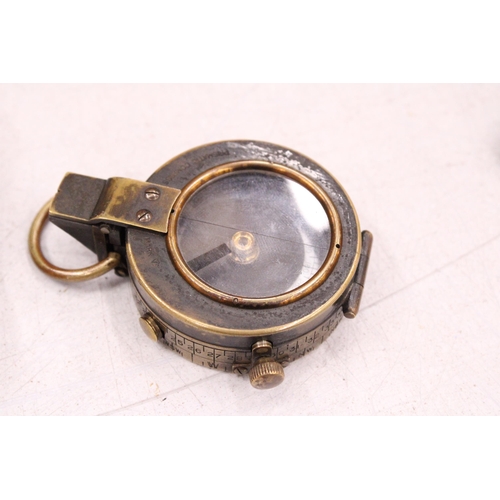 18 - A 1904 SHORT AND MASON PRE WW1 OFFICER'S COMPASS