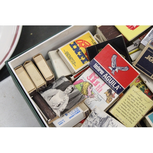 192 - A COLLECTION OF VINTAGE ADVERTISING MATCHBOXES