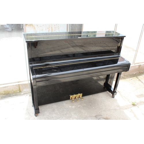 2872 - AN ESSEX EUP-111E STUDIO UPRIGHT PIANO DESIGNED BY STEINWAY & SONS, MADE IN 2004 (E.102026)