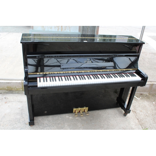 2872 - AN ESSEX EUP-111E STUDIO UPRIGHT PIANO DESIGNED BY STEINWAY & SONS, MADE IN 2004 (E.102026)