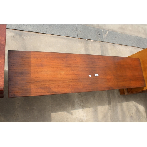 2919 - AN ALBERTS, TIRRO, MADE IN SWEDEN RETRO TEAK COFFEE TABLE 52