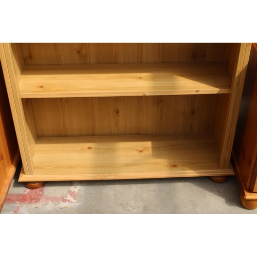 2964 - MODERN SIX TIER OPEN DISPLAY SHELVES, 33.5