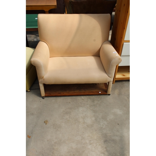 2968 - A CHILDS SIZE TWO SEATER SETTEE