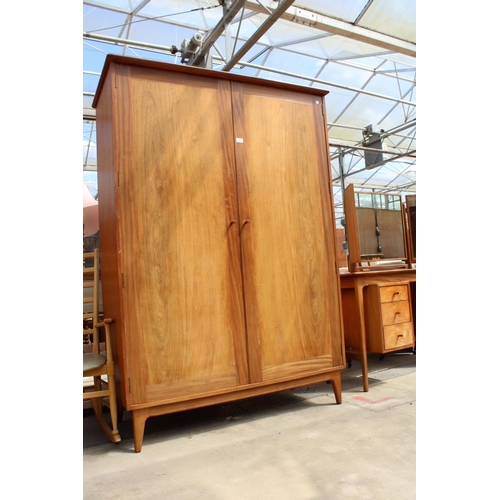 2971 - A RETRO TEAK A YOUNGER LTD TWO DOOR WARDROBE, 50