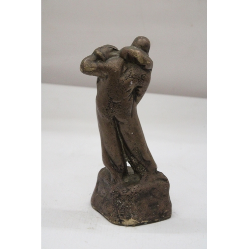 16 - A VICTORIAN BRONZE CLOWN DOORSTOP