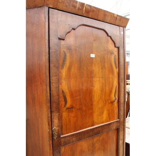 2787 - A VICTORIAN CORNER WARDROBE