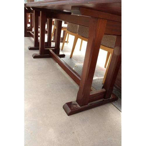 2936 - A MODERN PUB / RESTAURANT BOOTH TABLE, 72