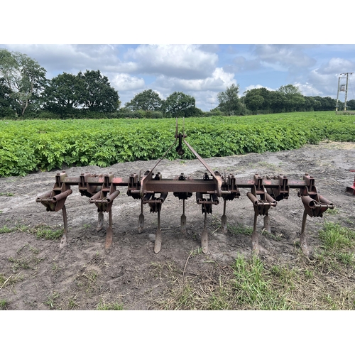 101 - 11 TINE BROWN CULTIVATOR  + VAT