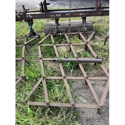 103 - FOLDING HARROWS 4.5M APPROX.  + VAT