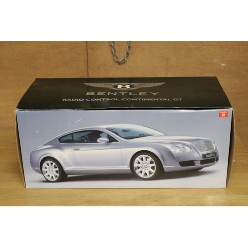 338 - A BENTLEY 1:10TH SCALE, RADIO CONTROL CONTINENTAL GT - AS NEW IN BOX