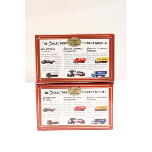 356 - TWO AS NEW AND BOXED EXCLUSIVE FIRST EDITIONS WAGONS