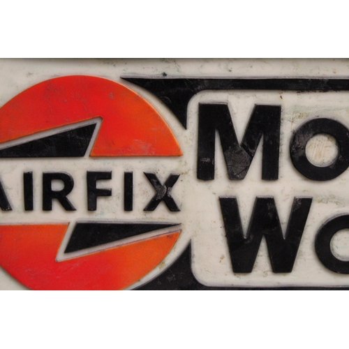 360 - AN AIRFIX MODEL WORLD ILLUMINATED SIGN