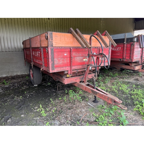 118 - TYRER HI-LIFT SINGLE AXLE 3 TONNE TRAILER  + VAT