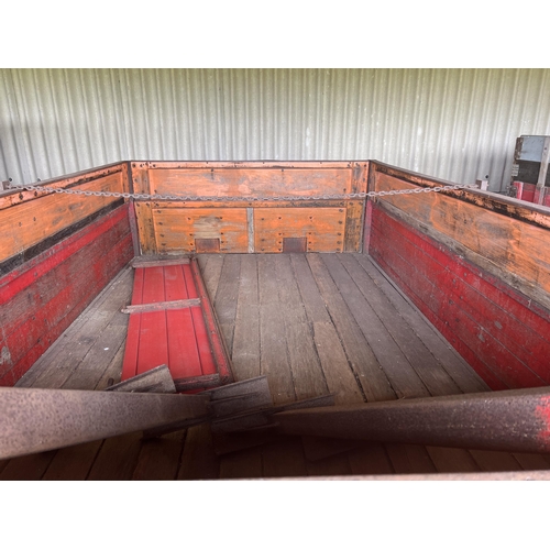 118 - TYRER HI-LIFT SINGLE AXLE 3 TONNE TRAILER  + VAT