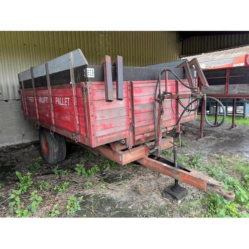 119 - TYRER HI-LIFT SINGLE AXLE 3 TONNE TRAILER  + VAT