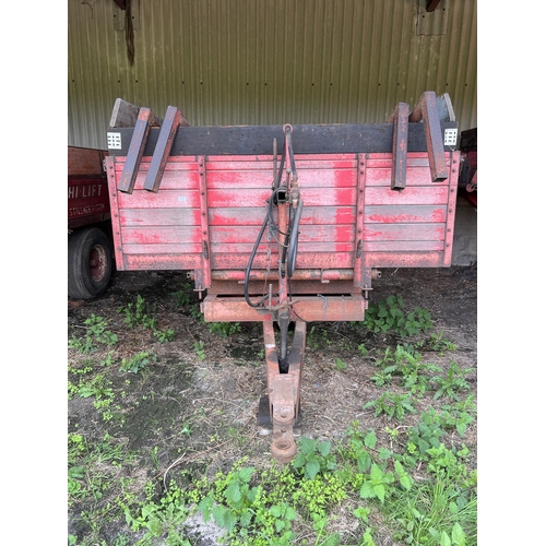 119 - TYRER HI-LIFT SINGLE AXLE 3 TONNE TRAILER  + VAT