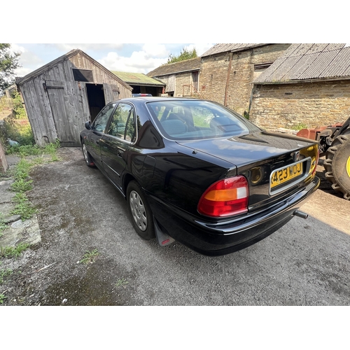 165 - ROVER 600 4 DOOR SALOON PETROL CAR R423 MOJ FIRST REG 09.02.1998 NO MOT 33419 MILES   NO VAT