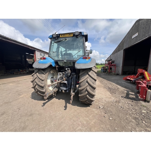 168 - NEW HOLLAND TS115 TRACTOR W303CNO  6333 HOURS  FIRST REG 30.03.2000 ONE OWNER FROM NEW + VAT