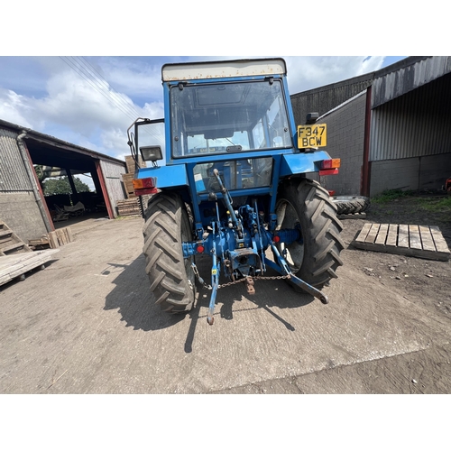 169 - FORD 4110 TRACTOR F347BCW FIRST REG 22/05/89 9661  HOURS ONE OWNER FROM NEW + VAT