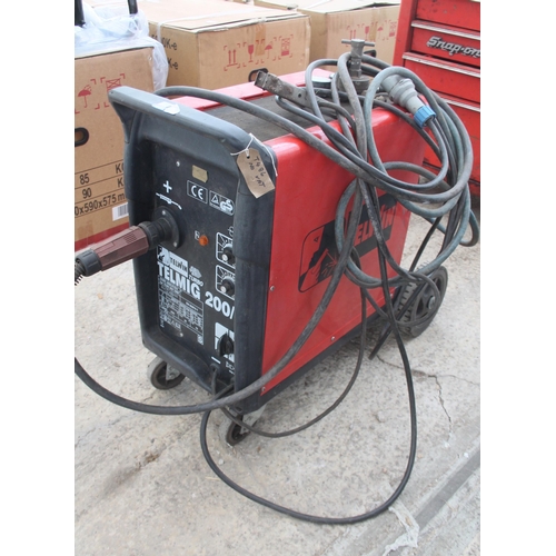 1 - TELWIN TELMIG TURBO 200-2 MIG WELDER 200 AMP  NO VAT