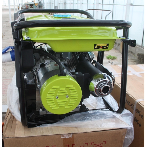 4 - BOHMER -AG GENERATOR 5000K BRAND NEW WITH ELECTRIC START  + VAT