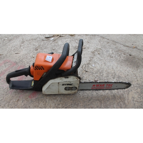 8 - STIHL MS170 CHAINSAW  + VAT