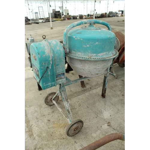 110 - TOOLMASTER CEMENT MIXER  IN WORKING ORDER+  VAT