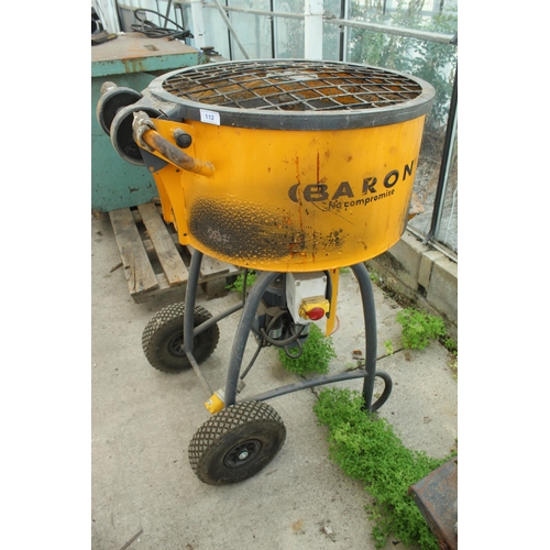 112 - BARON RESIN MIXER GOOD WORKING ORDER PURCHASED NEW APPROX 2 YEARS AGO COST £3500 USED APPROX 10 TIME... 