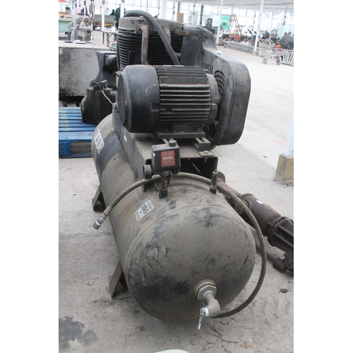 116 - RAND WITH 300LTR 150PSI TANKCOMPRESSOR  NO VAT