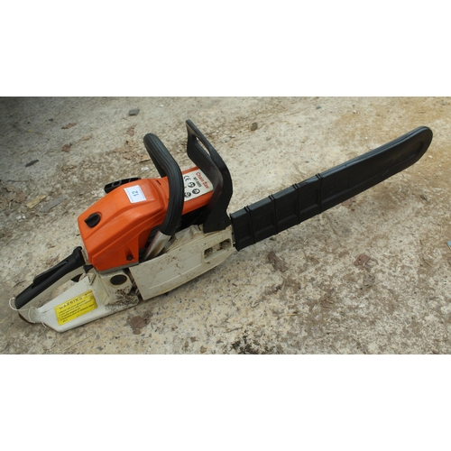 12 - CHAINSAW MT 9998  NO VAT